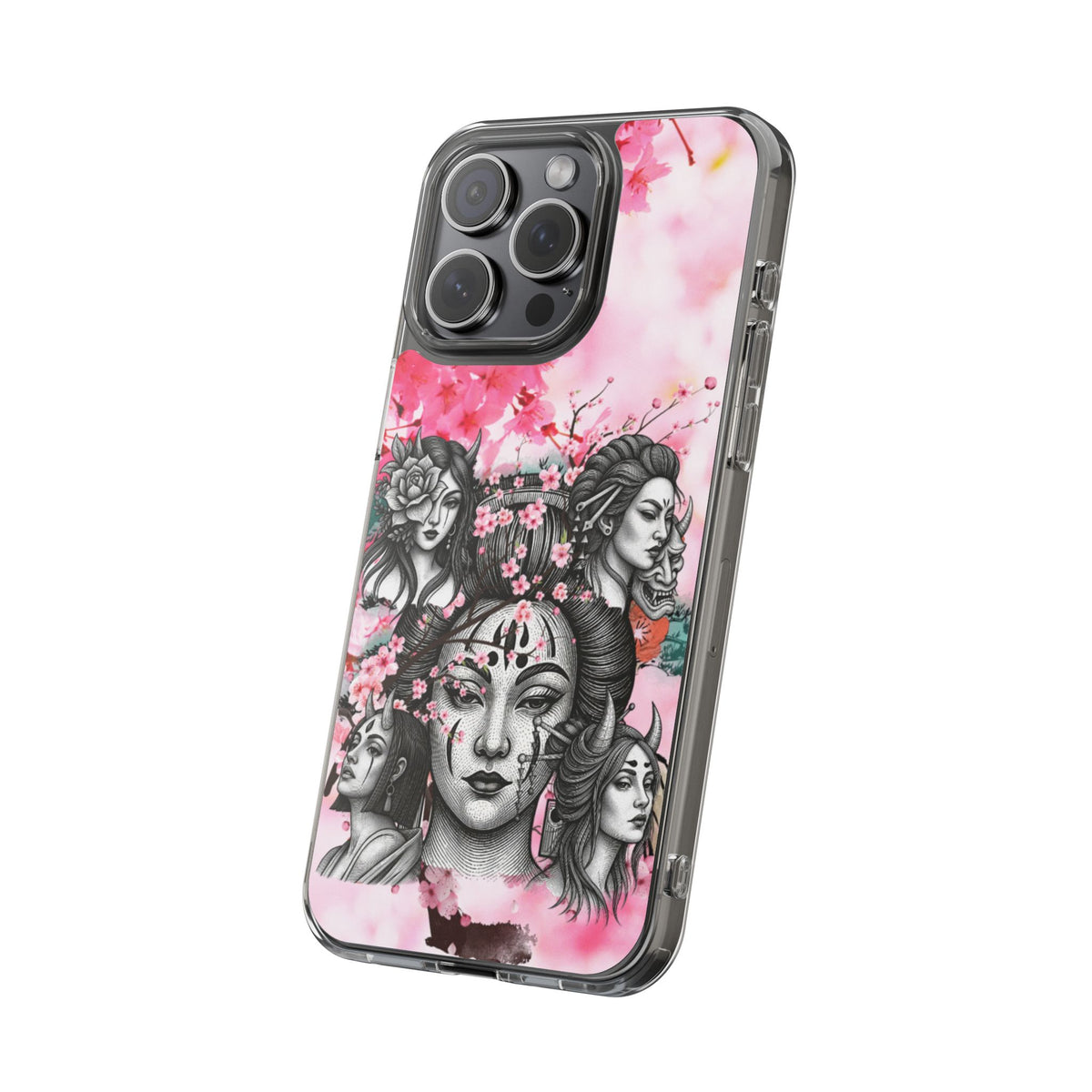 Clear Phone Case – Blossom & Thorn