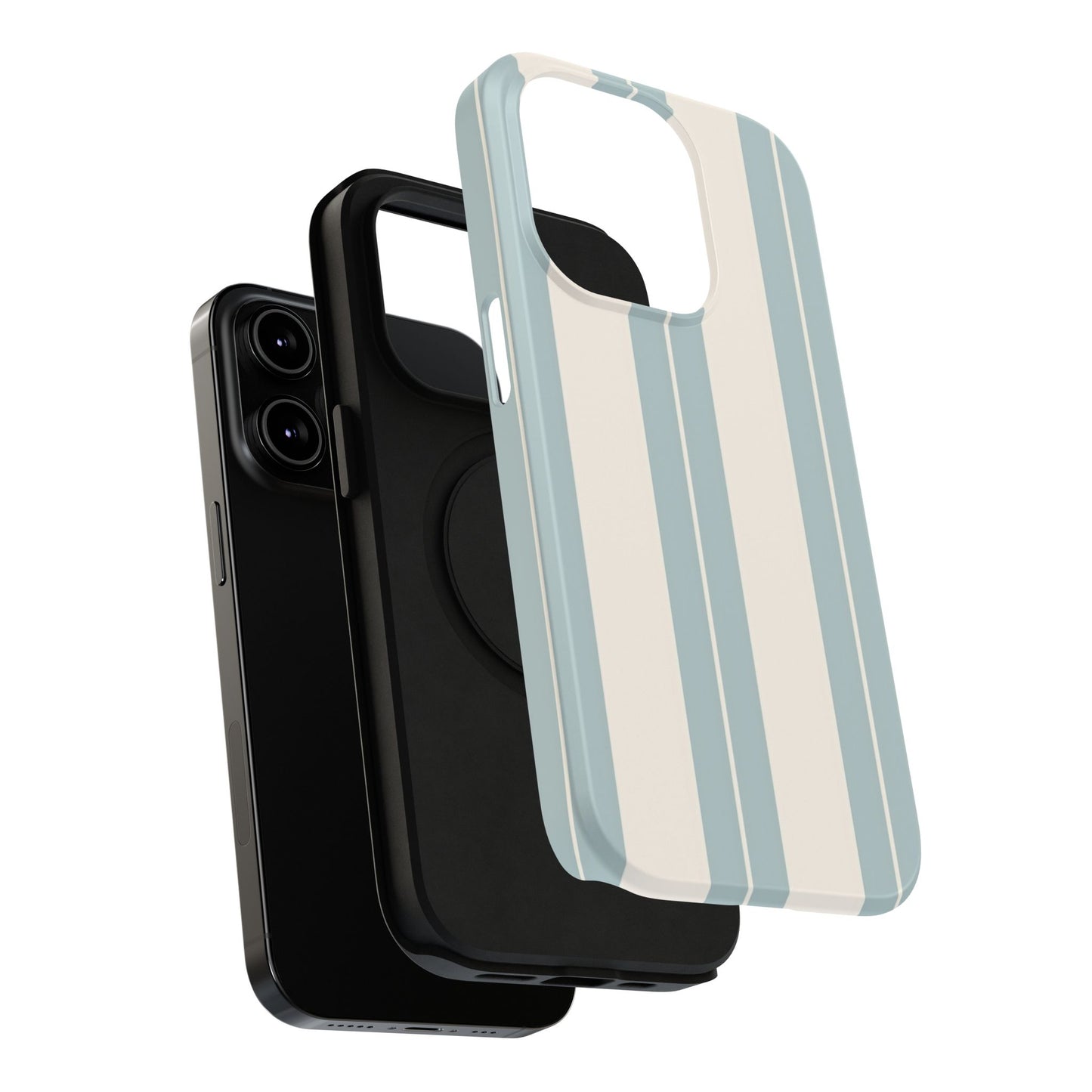 Impact-Resistant Phone Case – Coastal Stripe