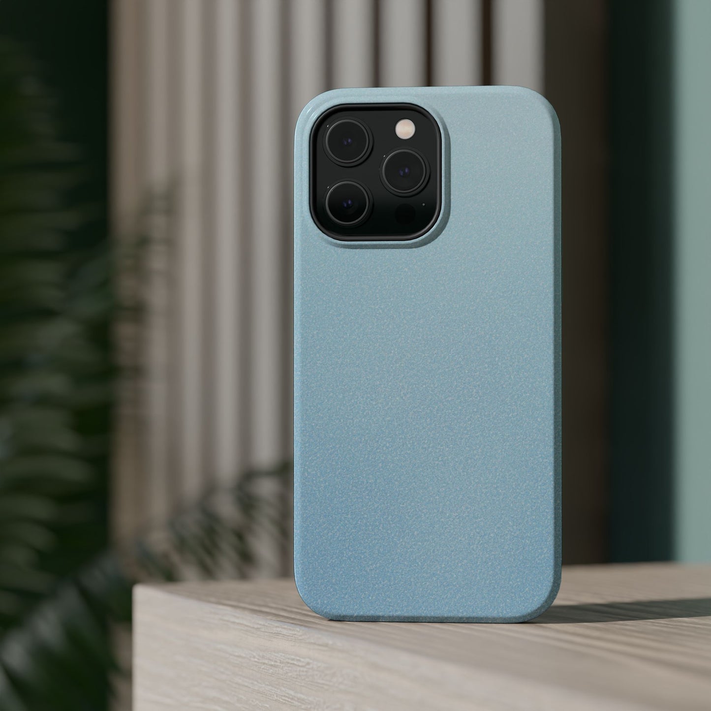 Wireless-Charging Compatible Case – Blue Whisper