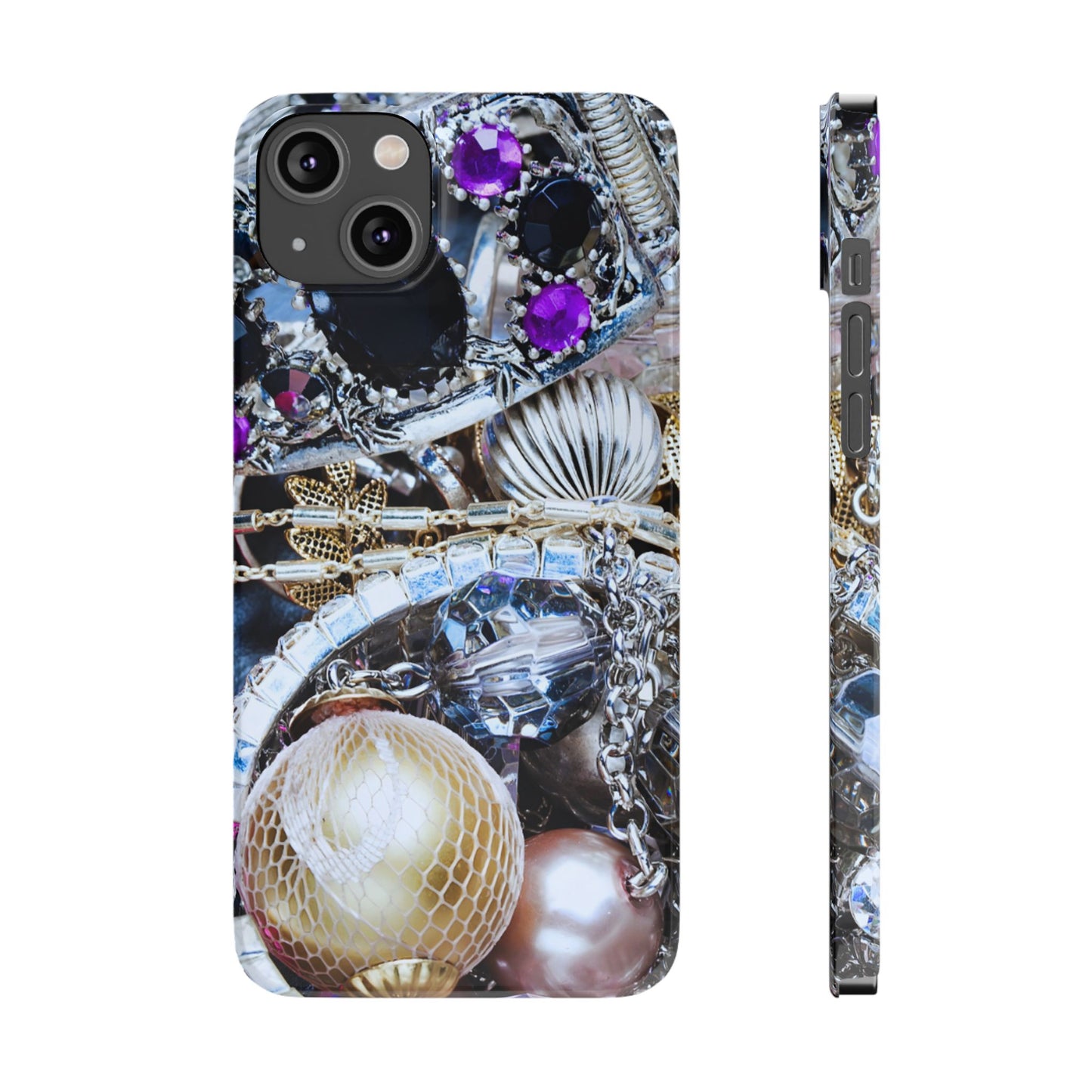 Slim Phone Case – Chrome Jewel