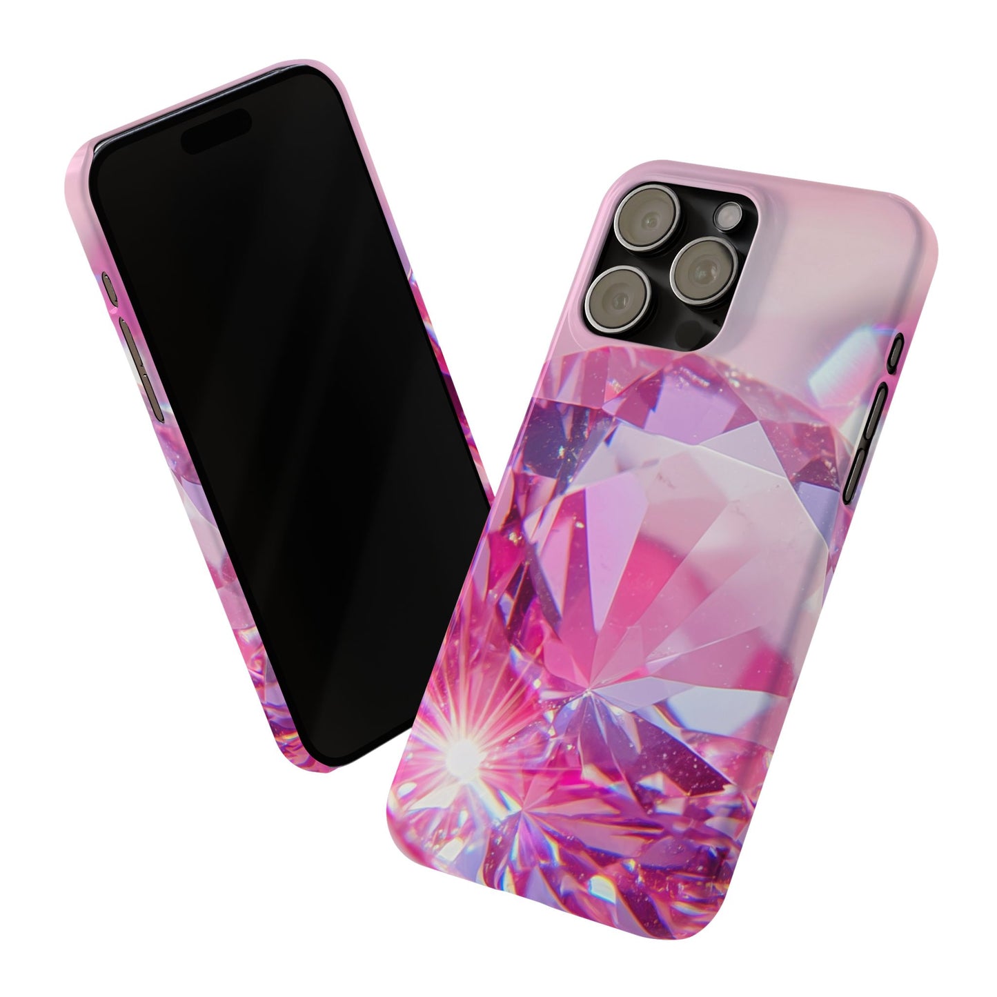 Slim Phone Case – Pink Ice
