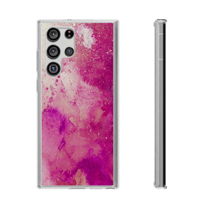 Clear Phone Case – Spilled Wine