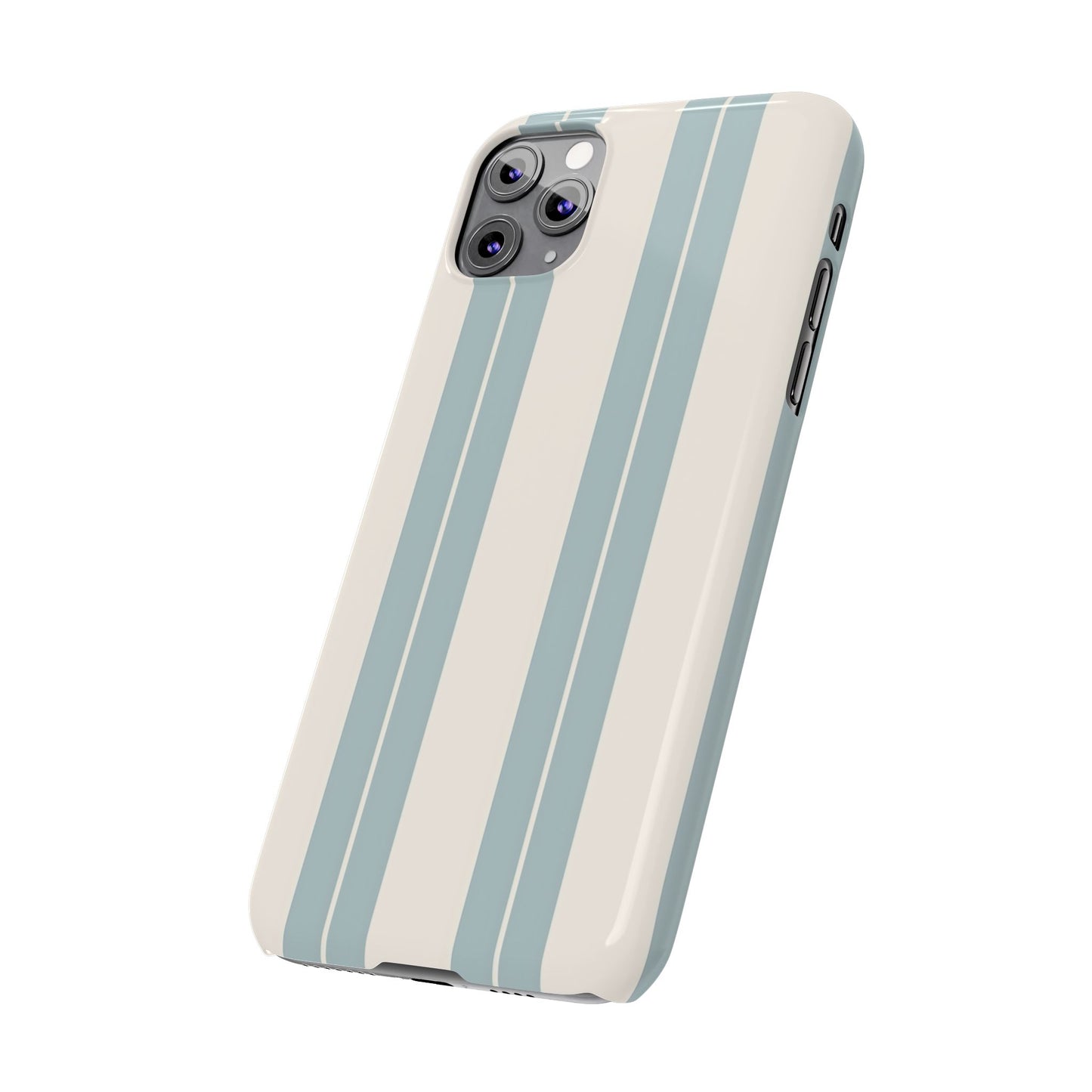 Slim Phone Case – Coastal Stripe