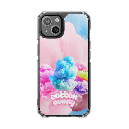 Clear Magnetic Phone Case – Cotton Candy Dream