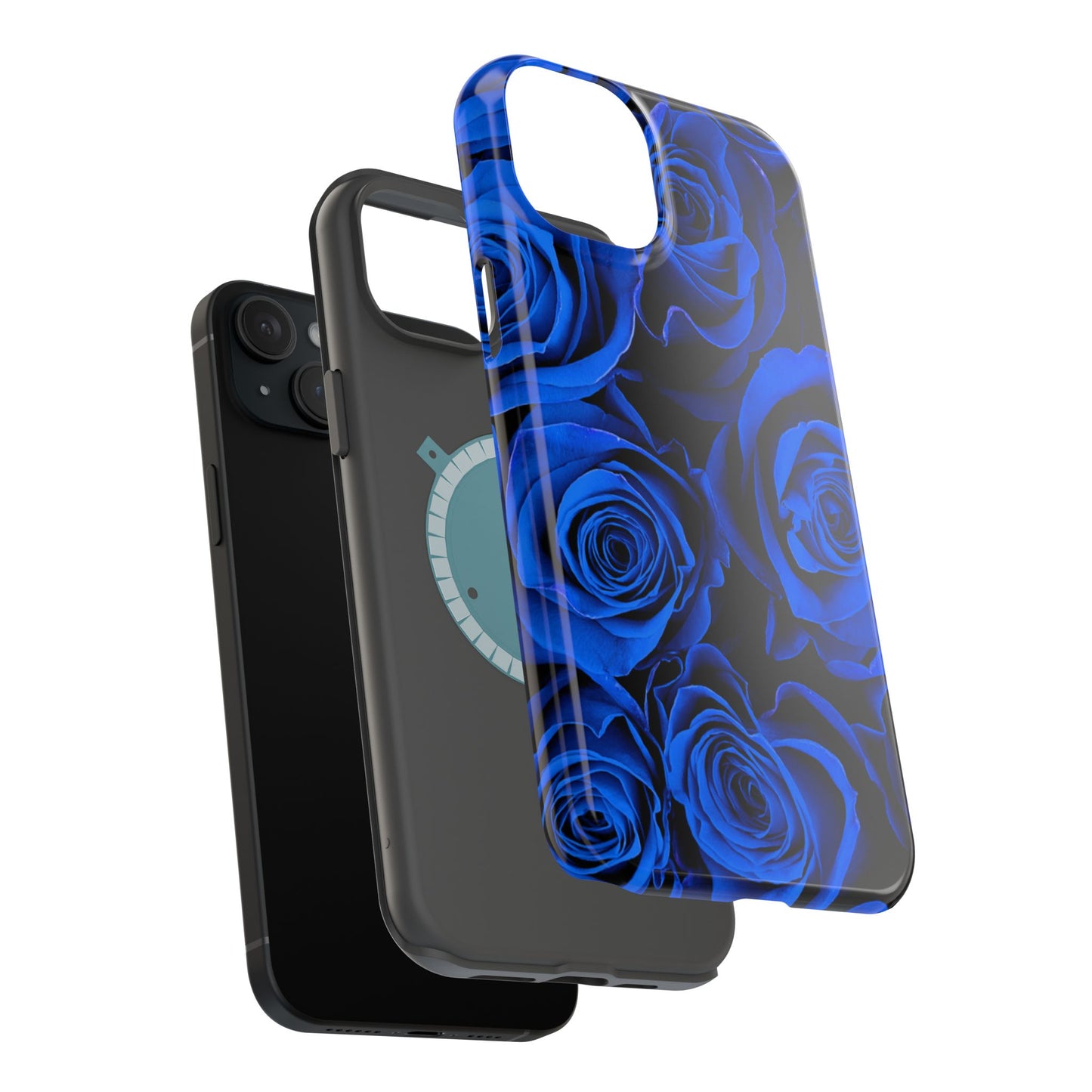 Wireless-Charging Compatible Phone Case – Midnight Bloom