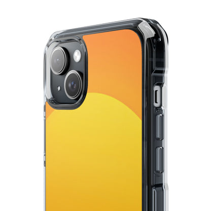 Clear Magnetic Phone Case — Desert Sunrise