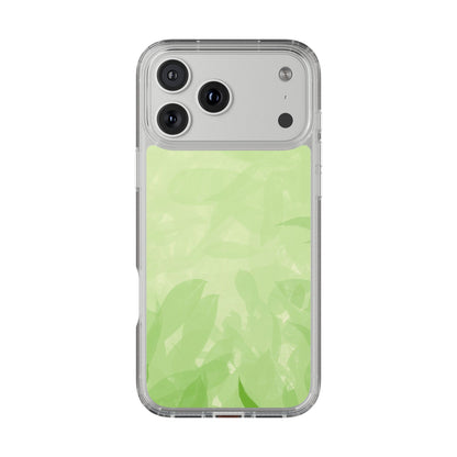 Clear Phone Case – Leaf Echo