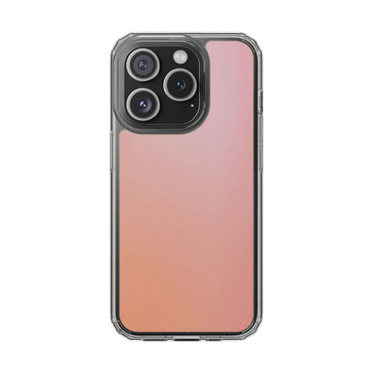 Clear Phone Case – Peachy Calm
