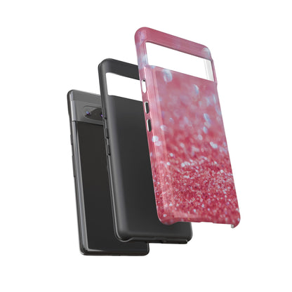 Protective Phone Case – Rosé Sparkle