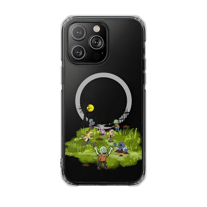 Clear Magnetic Phone Case – Graveyard Shift