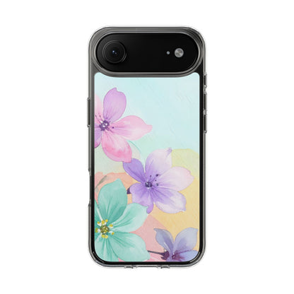 Clear Phone Case – Water Petal