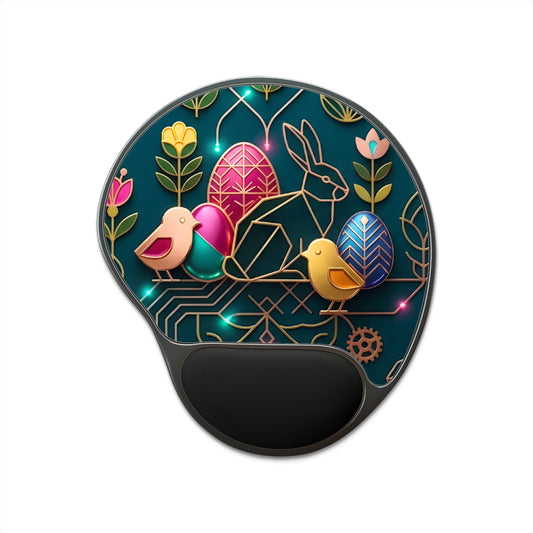 Ergonomic Mouse Pad – Jeweled Garden