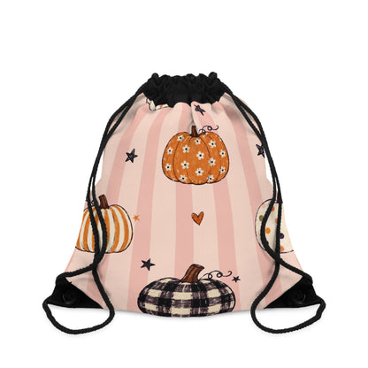 Drawstring Bag – Pumpkin Picnic