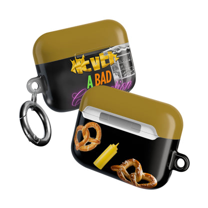 Wireless Earbud Case Cover – Never a Bad Connection Pretzel Stack