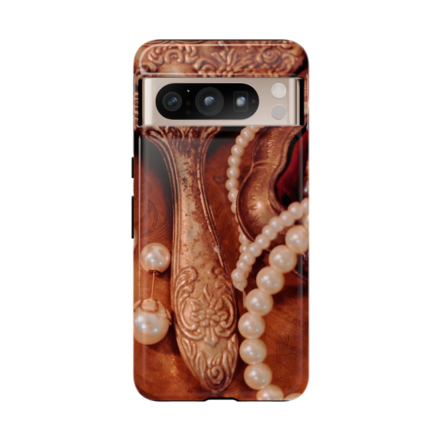 Protective Phone Case – Bronze Vanity