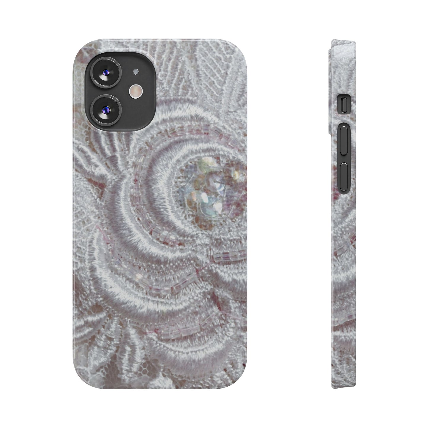Slim Phone Case – Lace Veil