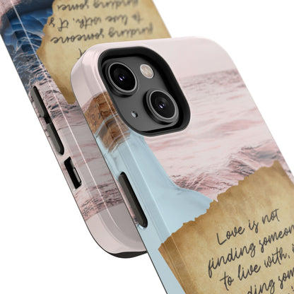Impact-Resistant Phone Case – Written in the Tide – Compatible with iPhone 11–17 & Samsung Galaxy S22–S26 Series