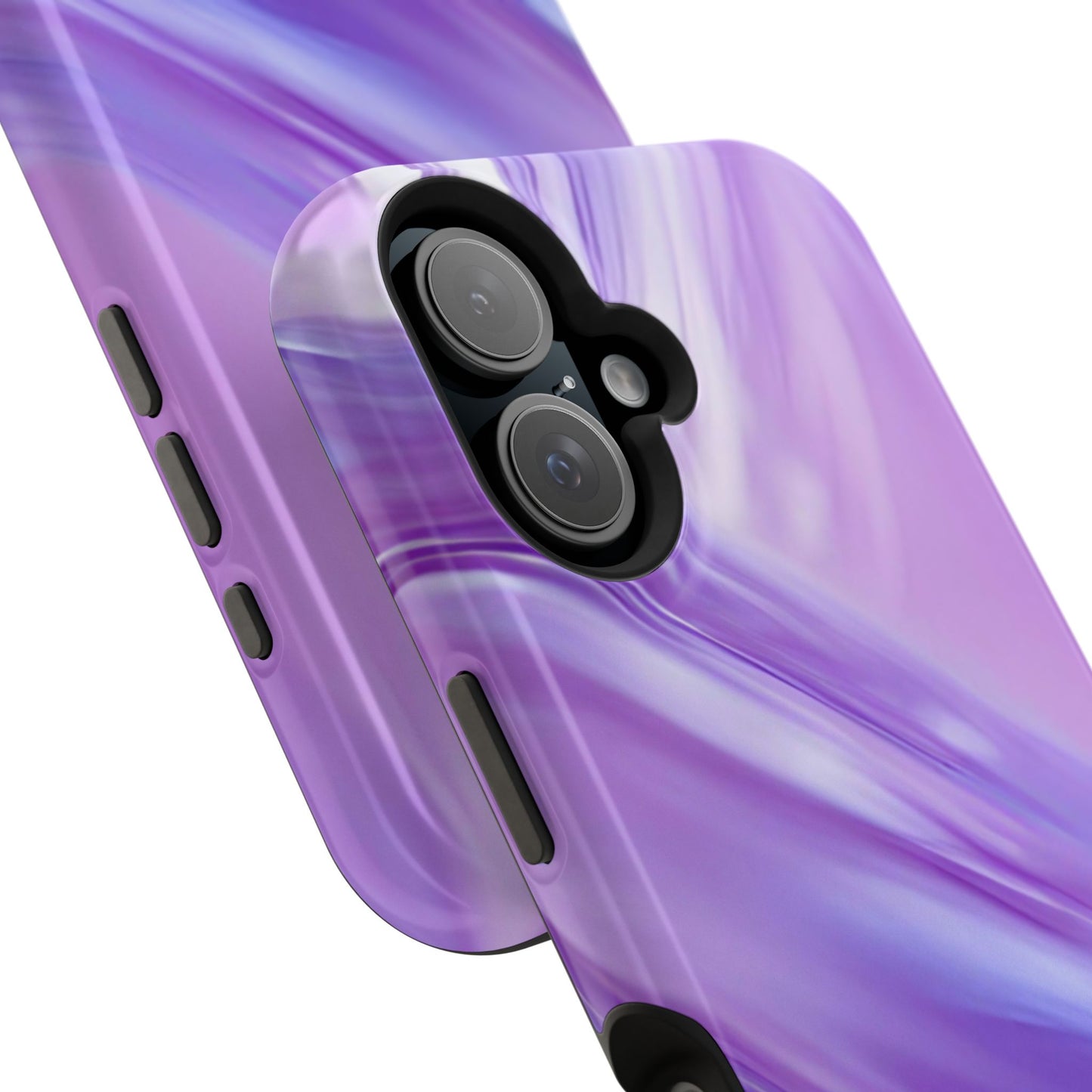 Wireless-Charging Compatible Case – Lavender Wave