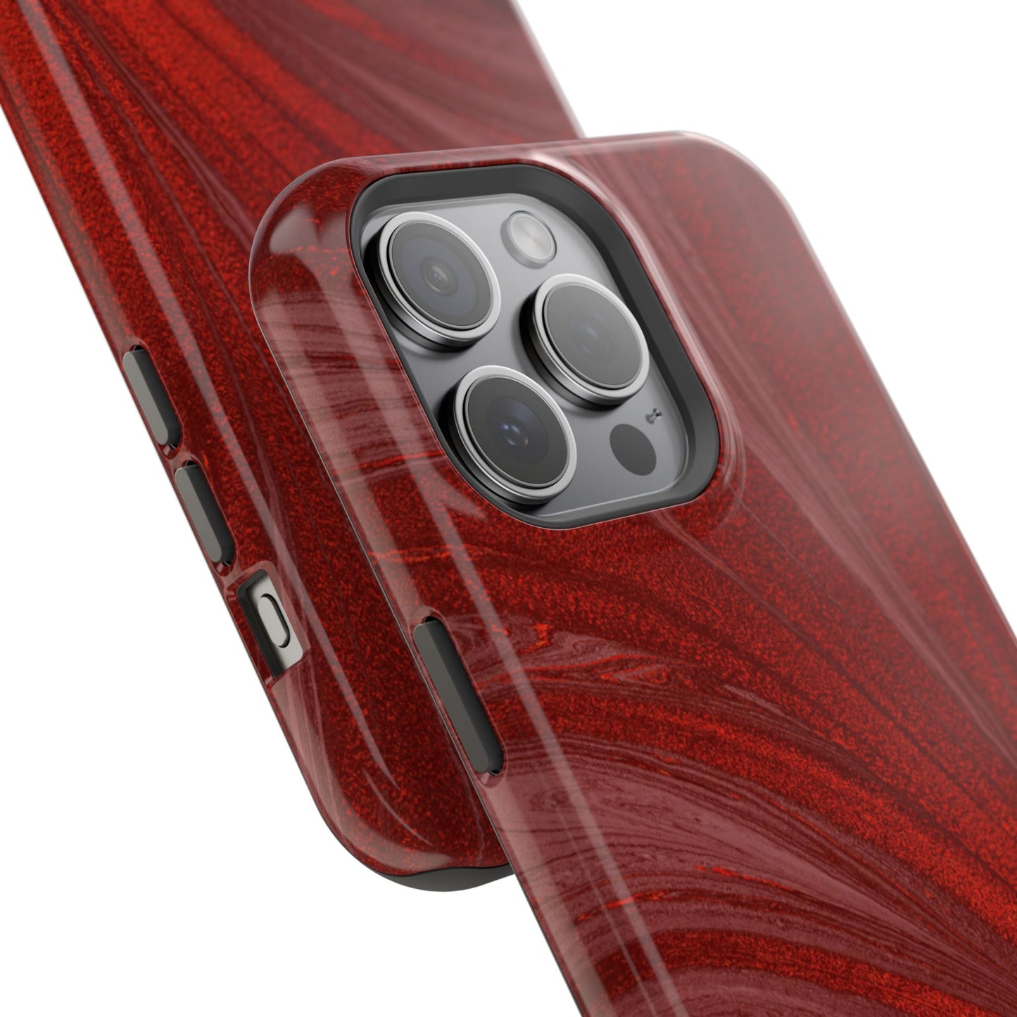 Impact-Resistant Phone Case — Crimson Current