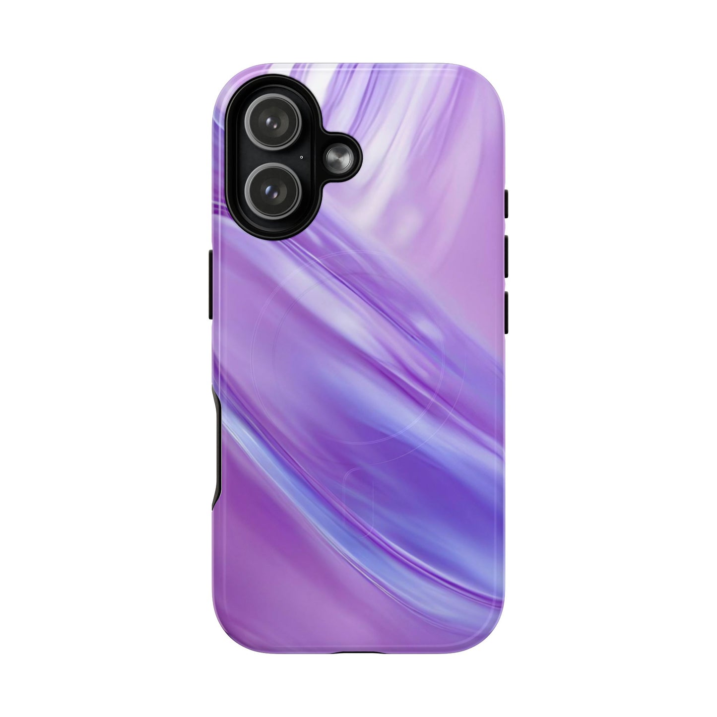 Protective Magnetic Phone Case – Lavender Wave