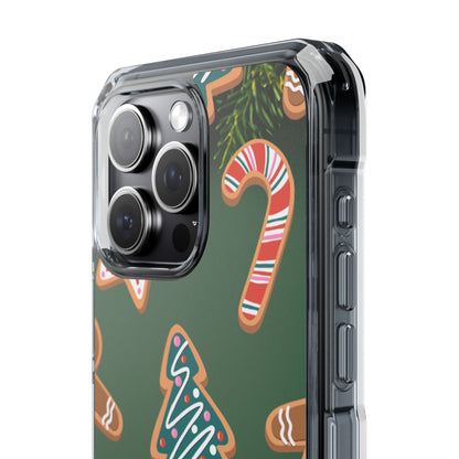 Clear Magnetic Phone Case – Cookie Season – Compatible with iPhone 14–17 Series