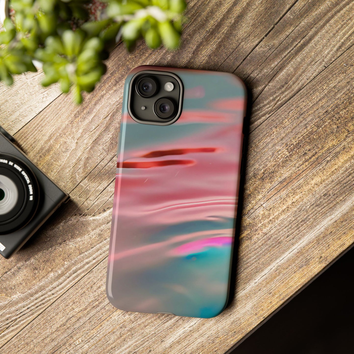 Protective Phone Case – Liquid Sunset