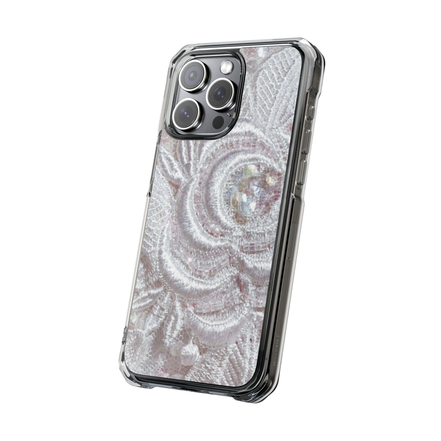 Clear Magnetic Phone Case – Lace Veil
