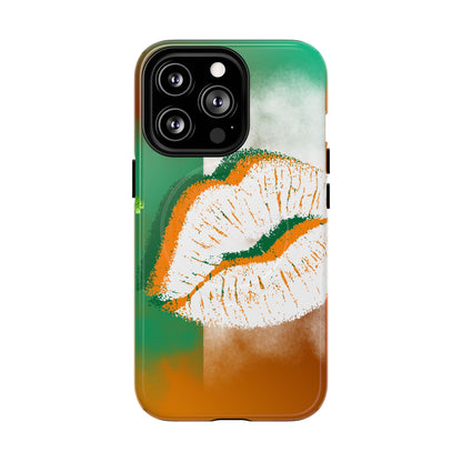 Dual-Layer Phone Case – Irish Lip St. Patrick’s Day Design