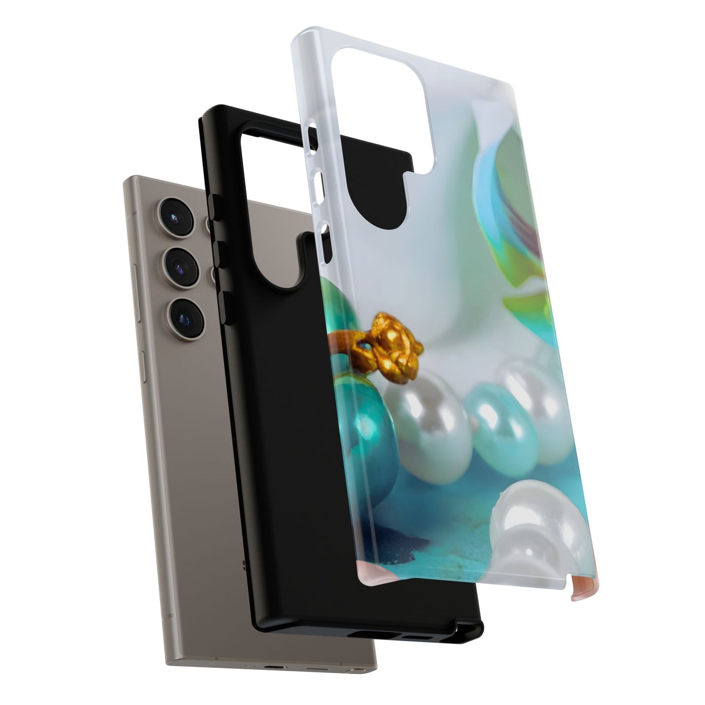 Protective Phone Case – Mermaid's Pearl