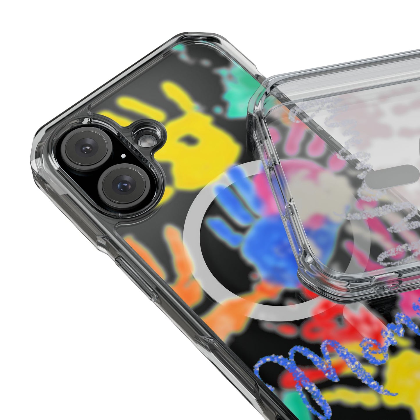 Clear Magnetic Phone Case – Handprint Memories