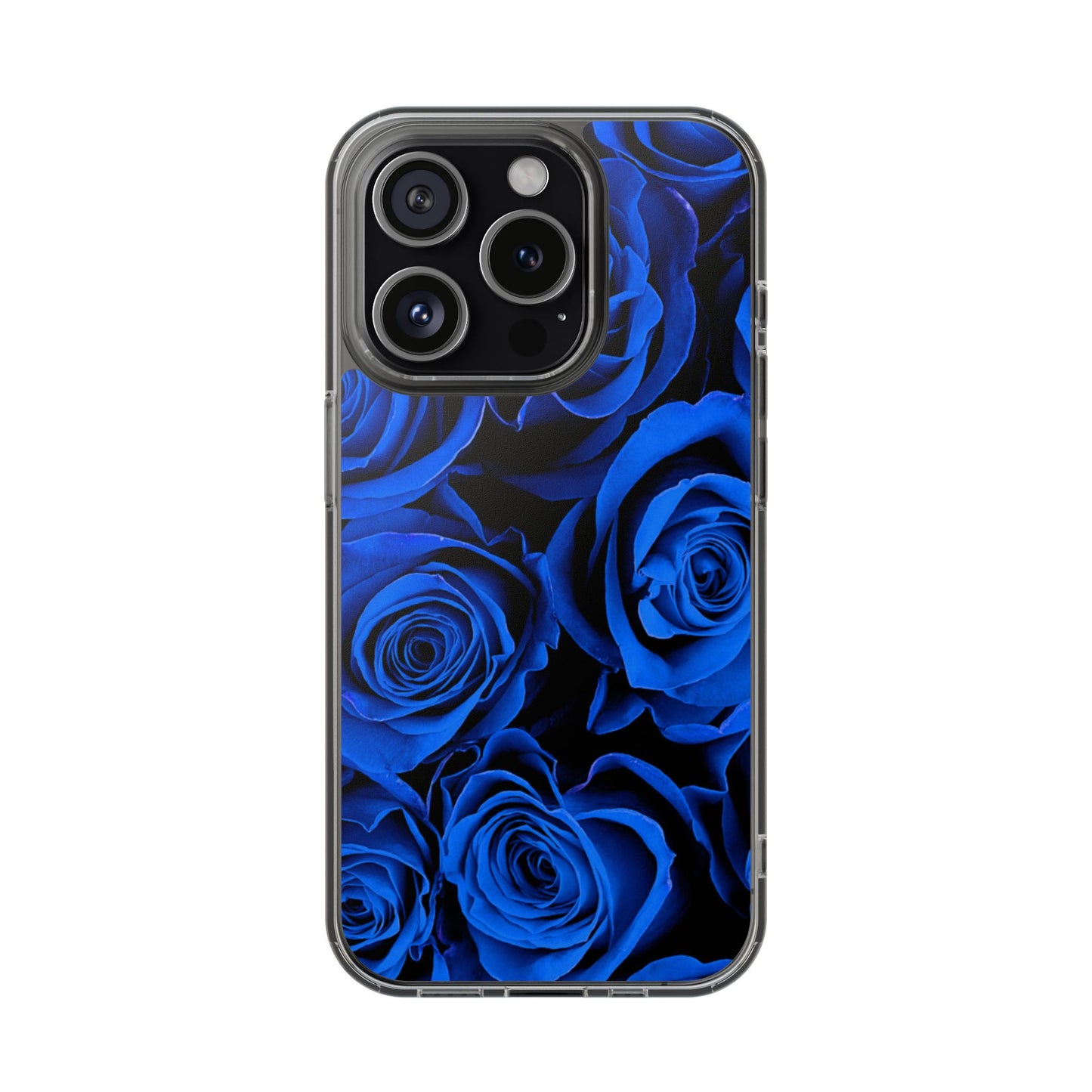 Clear Phone Case – Midnight Bloom