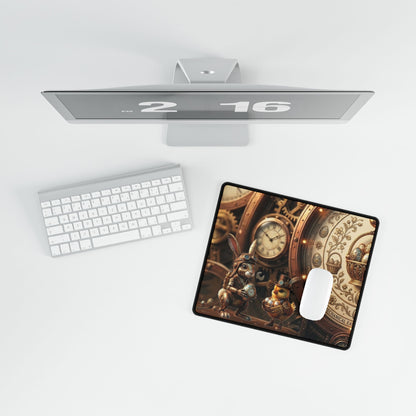 Desk Mat – Clockwork Cottontail