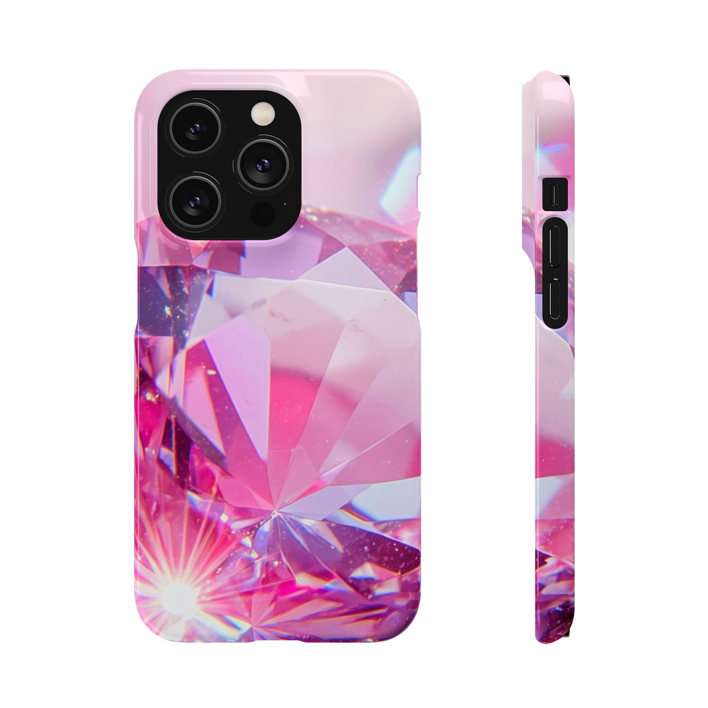 Snap Phone Case – Pink Ice