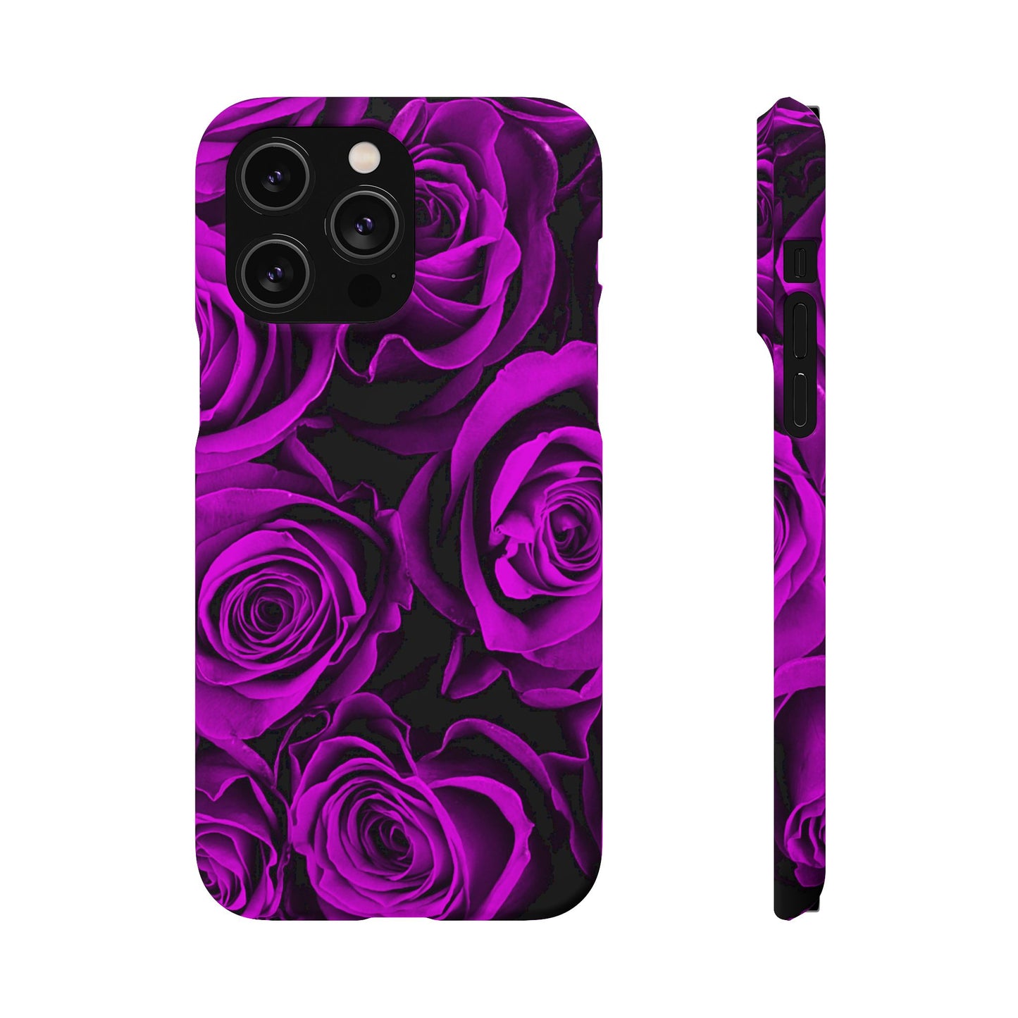 Snap Phone Case – Amethyst Roses