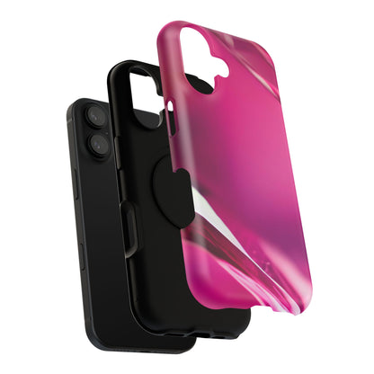 Impact-Resistant Phone Case – Magenta Motion