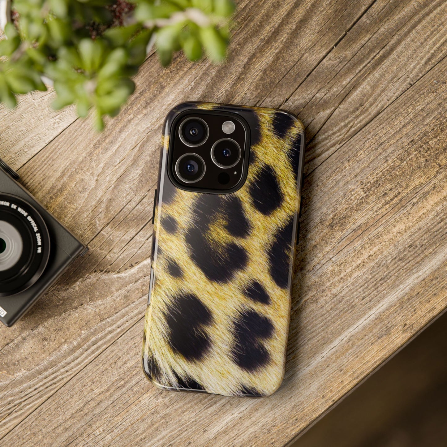 Protective Phone Case – Leopard Luxe