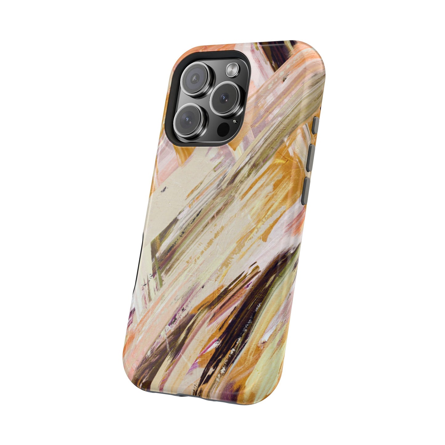 Wireless-Charging Compatible Case – Brush & Bronze