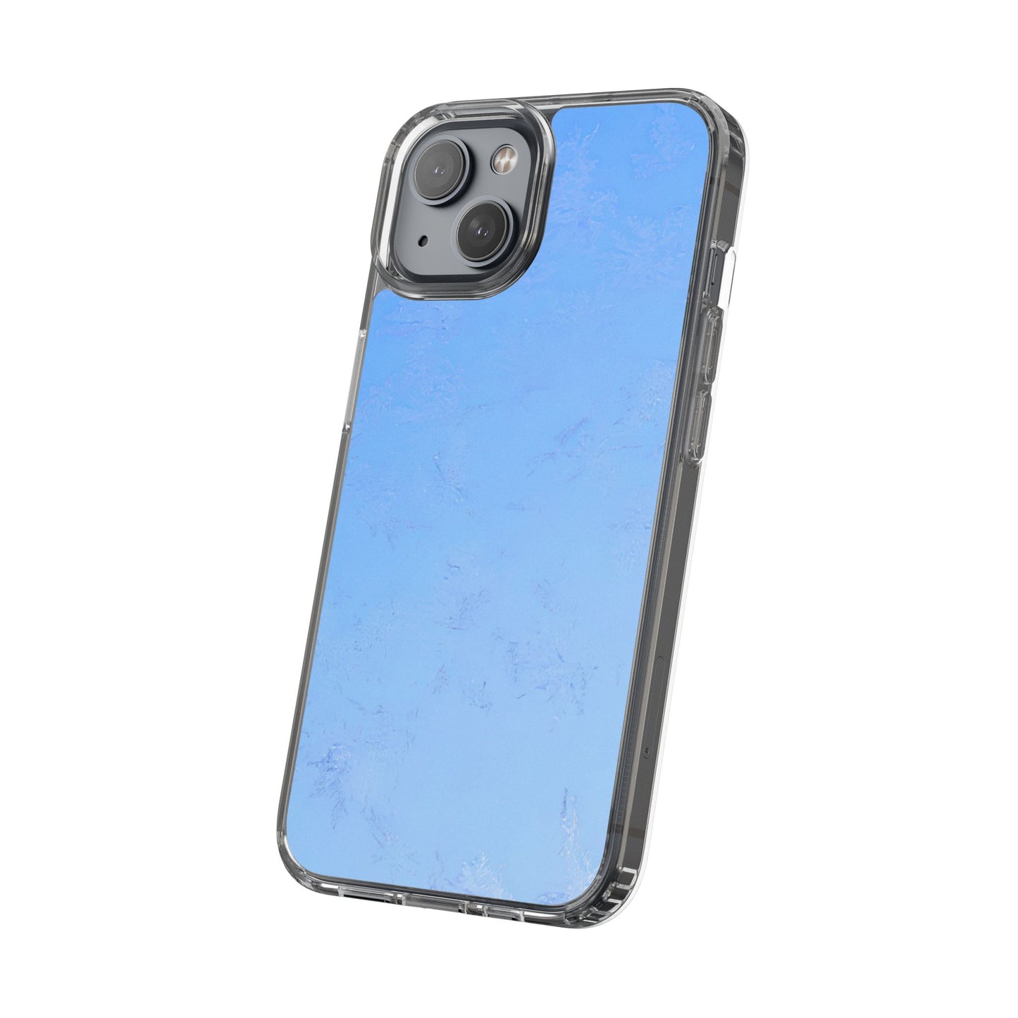 Clear Phone Case – Azure Fade