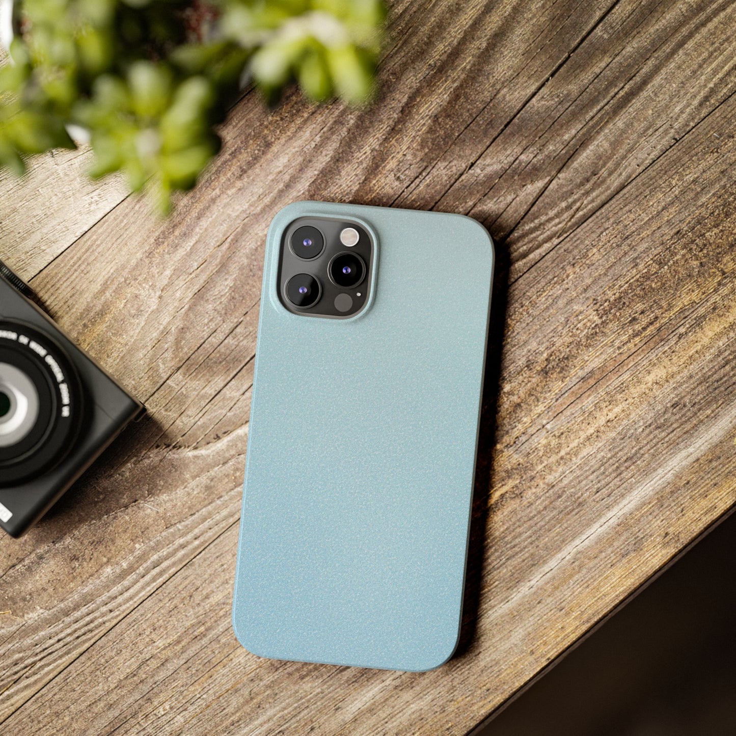 Slim Phone Case – Blue Whisper