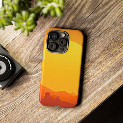 Protective Phone Case – Desert Sunrise