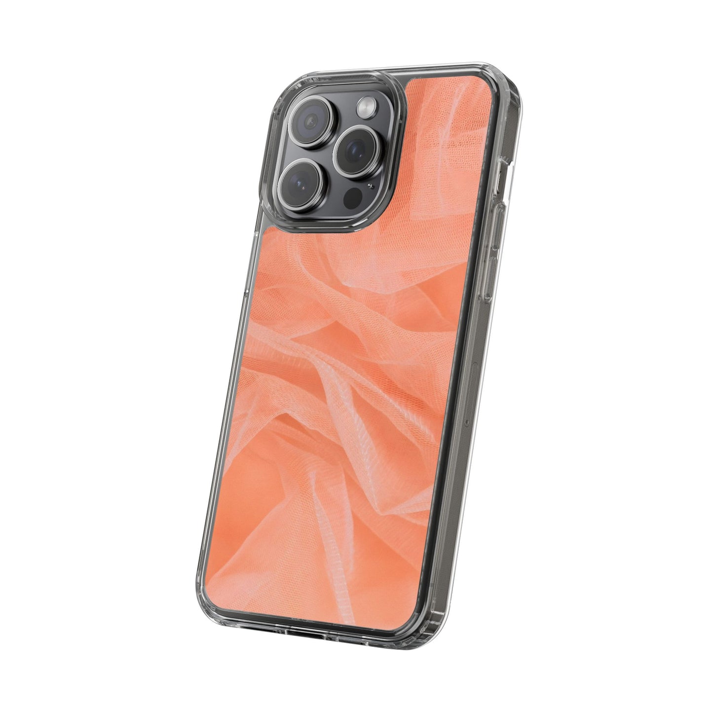 Clear Phone Case – Coral Veil