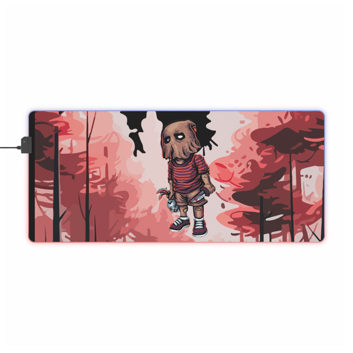 Gaming LED Desk Mat – Wrong Turn