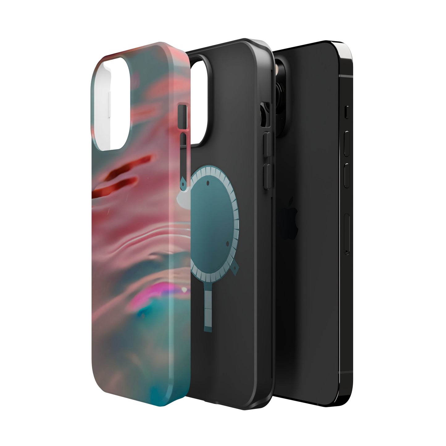 Wireless-Charging Compatible Case – Liquid Sunset