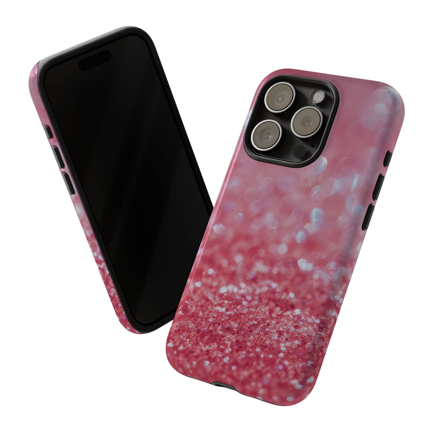 Protective Phone Case – Rosé Sparkle