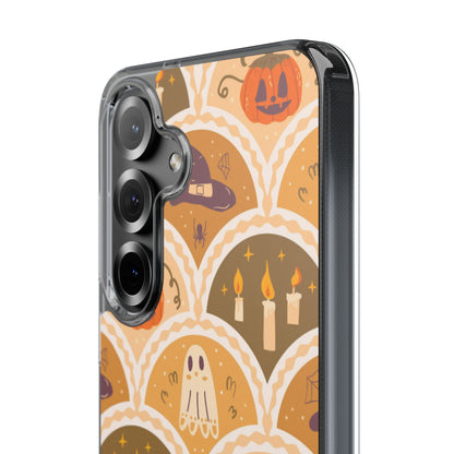 Clear Phone Case – Vintage Haunt – Compatible with iPhone 13–17 & Samsung Galaxy S25–S26 Series