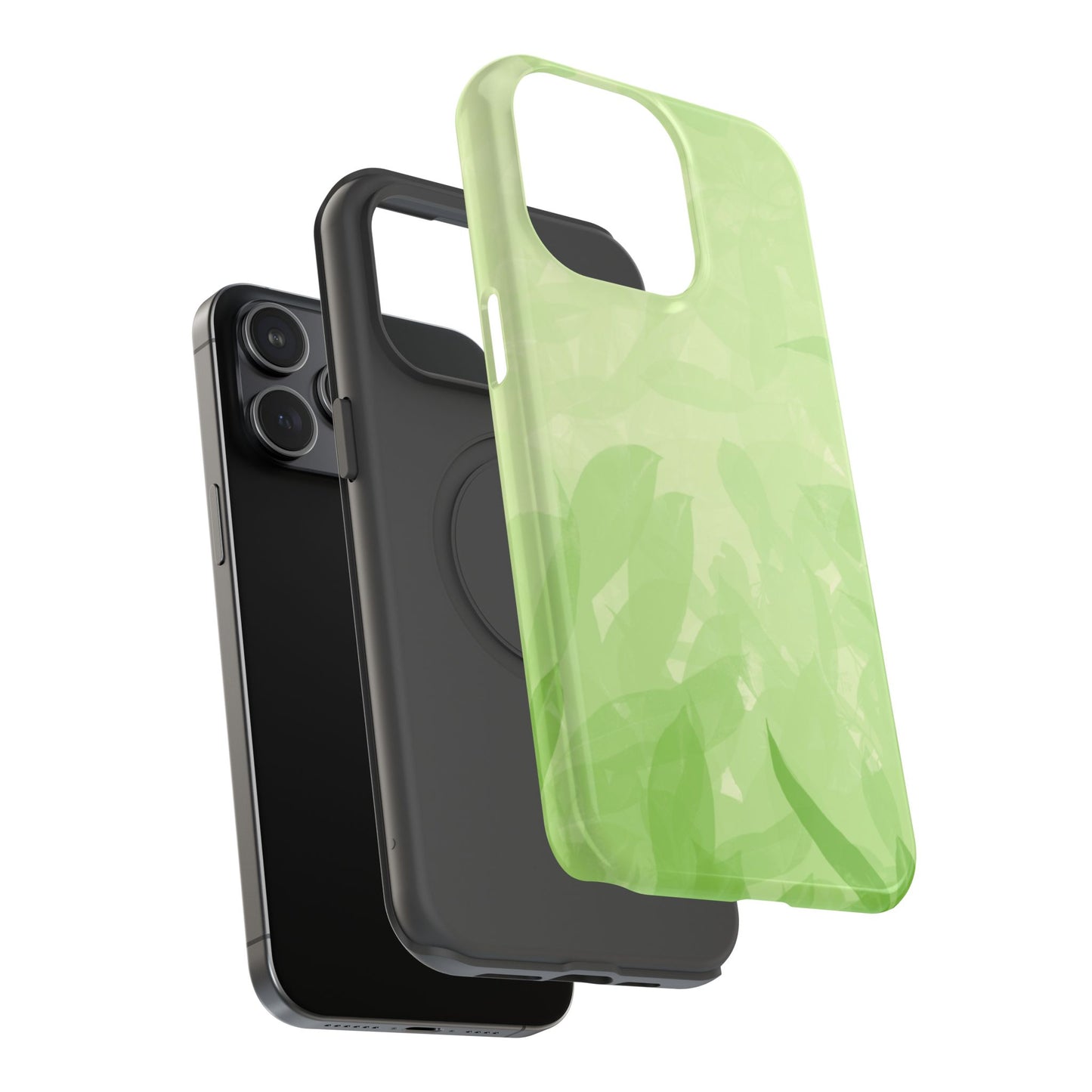 Impact-Resistant Phone Case – Leaf Echo