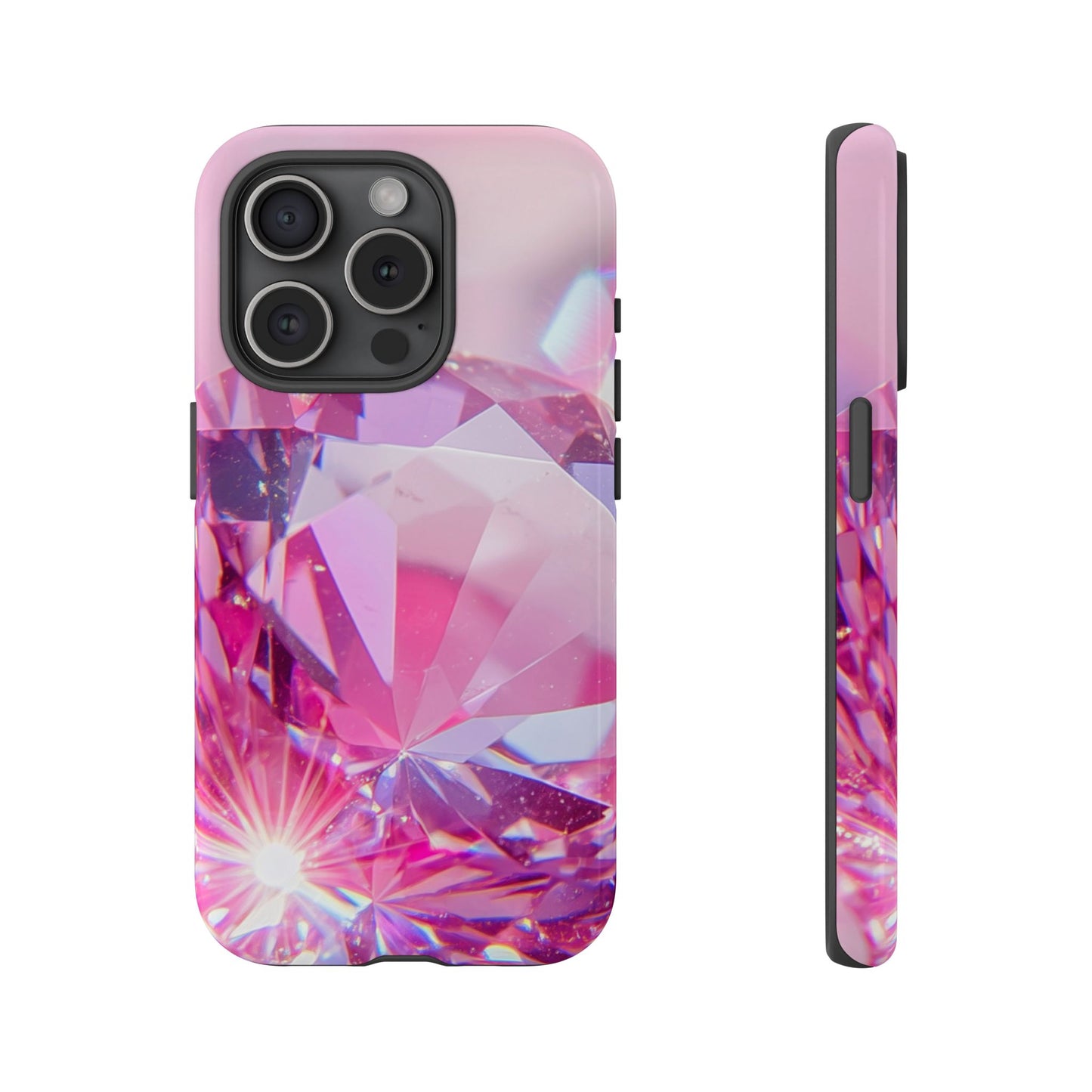 Protective Phone Case – Pink Ice