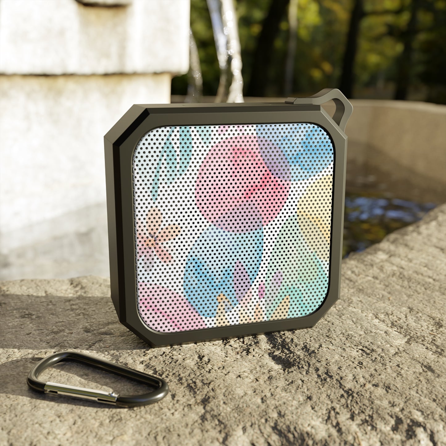 Water-Resistant Bluetooth Speaker – Painted Easter Dream