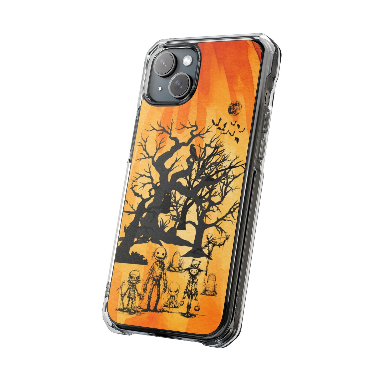 Clear Magnetic Phone Case – Hollow Night