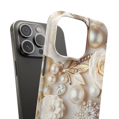Snap Phone Case – Ivory Opulence